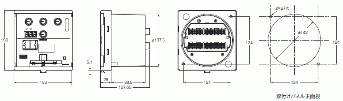 零相電圧検出装置 オムロン 脆く VOC-1MS2