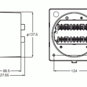 【送料無料】零相電圧検出装置VOC-1MS2-3M