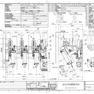 【送料無料】富士電機LB《電圧引外し装置付き》バリア付 LB-6/200f