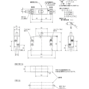 【送料無料】三菱電機分電盤用ノーヒューズ遮断機BH-C2 2P2E20A（1個）