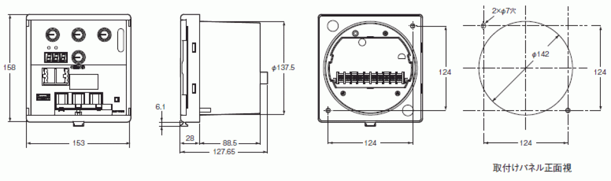 【送料無料】オムロンデジタル形過電流継電器K2OC-AVN