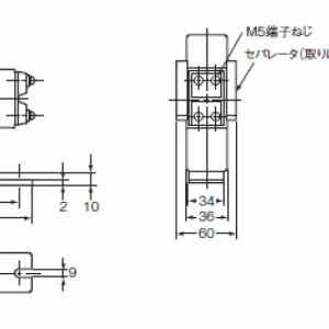 【送料無料】オムロン零相変流器(貫通形) OTG-N68