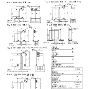 【送料無料】三菱電機 低圧変流器 CW-40LM 800/5（2個)