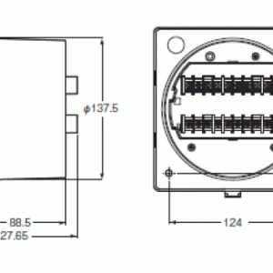 【送料無料】オムロンデジタル形地絡継電器/零相電圧検出装置(1m)K2DG-AV1
