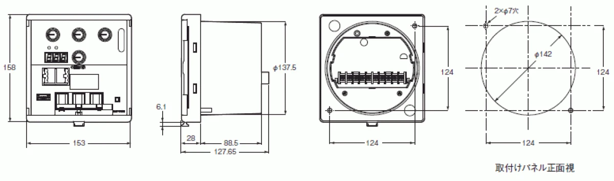 【送料無料】オムロンデジタル形過電流継電器K2OC-ACN